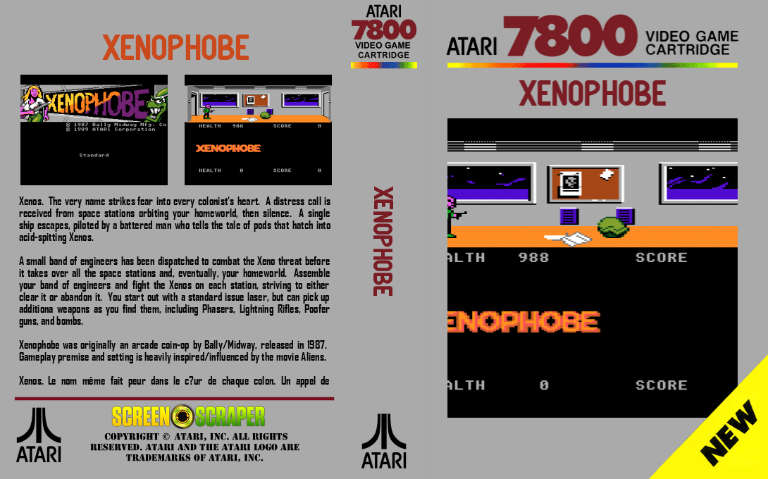 Xenophobe — box-texture (SS)