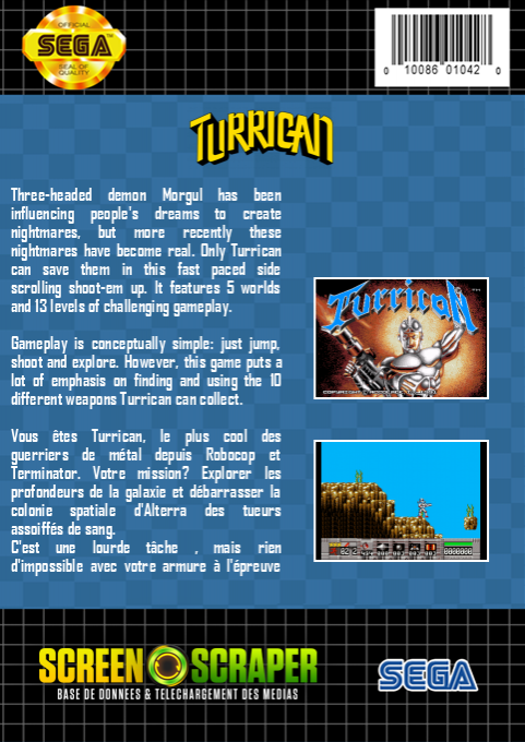 Turrican — box-2D-back (SS)