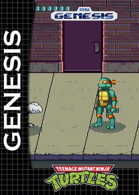 Teenage Mutant Ninja Turtles - The Legend Returns — box-2D (SS)