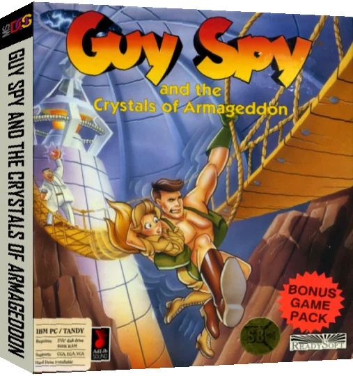 Guy Spy And The Crystals Of Armageddon — box-3D (US)