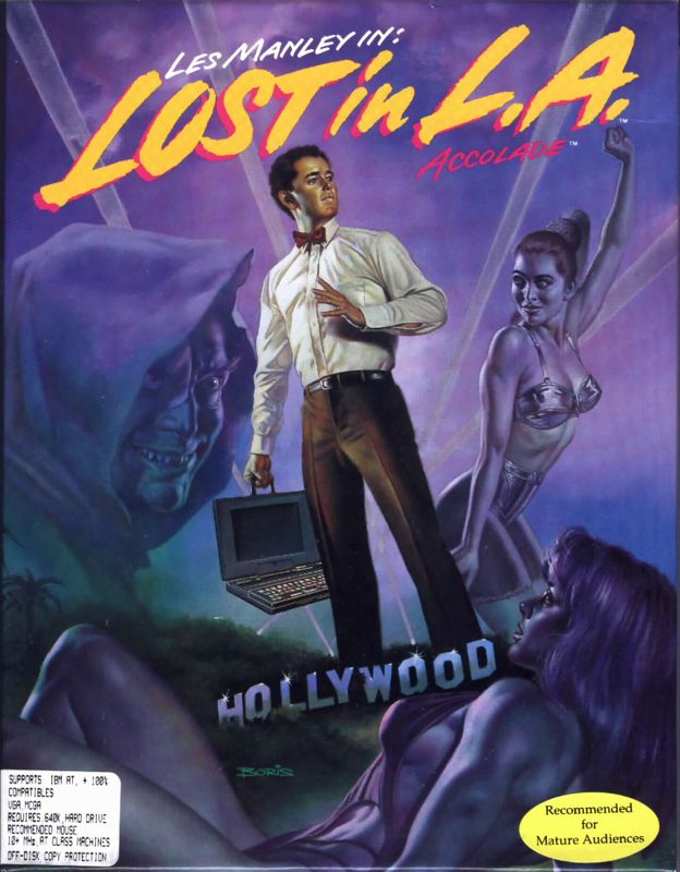 Manley In - Lost In La, Les box art