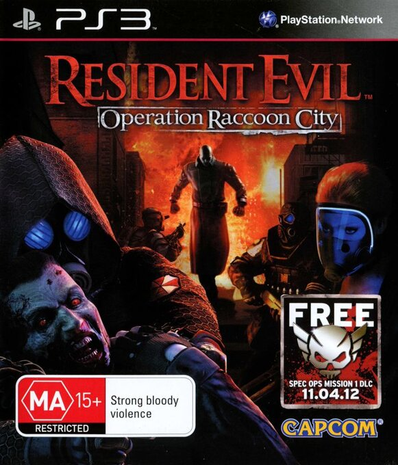 Biohazard - Operation Raccoon City — box-2D (AU)
