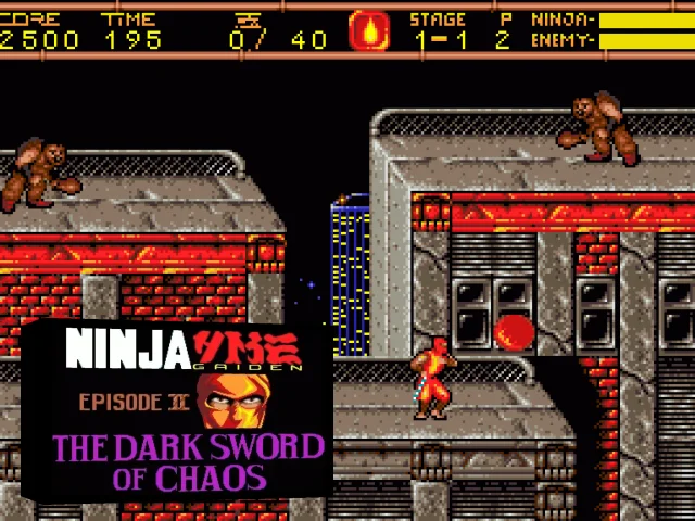 Ninja Gaiden 2 - The Dark Sword Of Chaos — mixrbv2 (WOR)