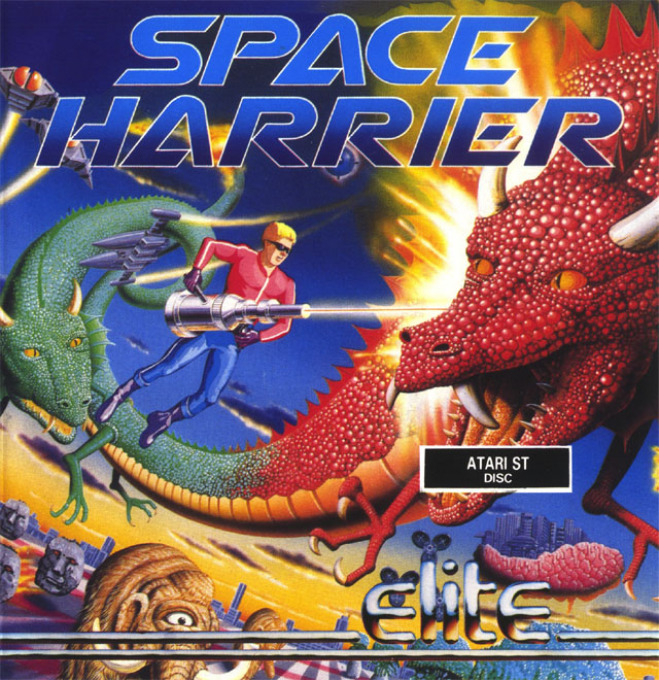 Space Harrier — box-2D (EU)