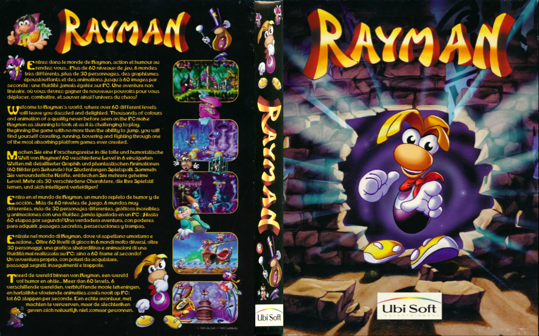 Rayman — box-texture (EU)