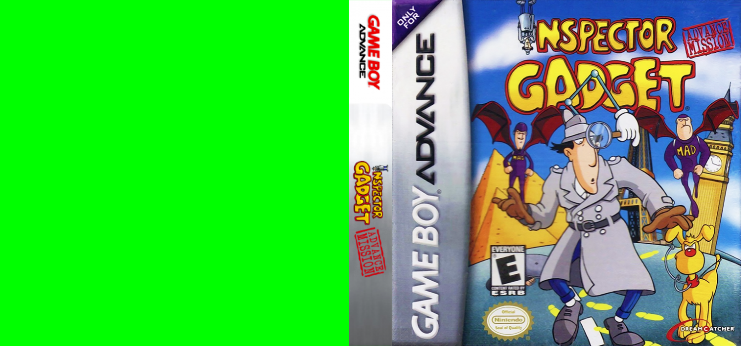 Inspector Gadget - Advance Mission — box-texture (US)