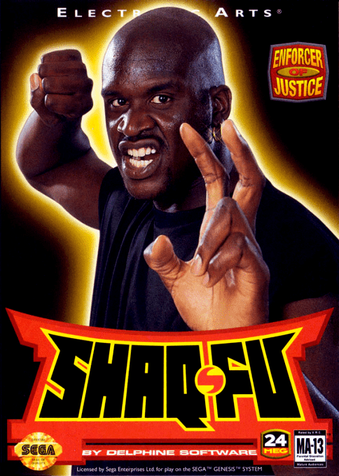 Shaq Fu box art