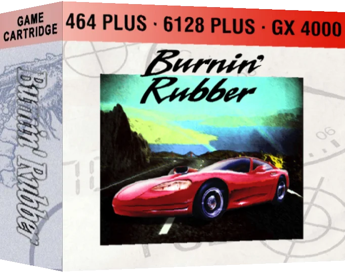 Burnin' Rubber — box-3D (EU)