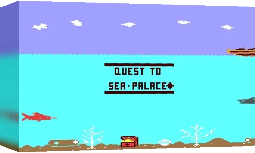 Quest to Sea-Palace — box-3D (WOR)