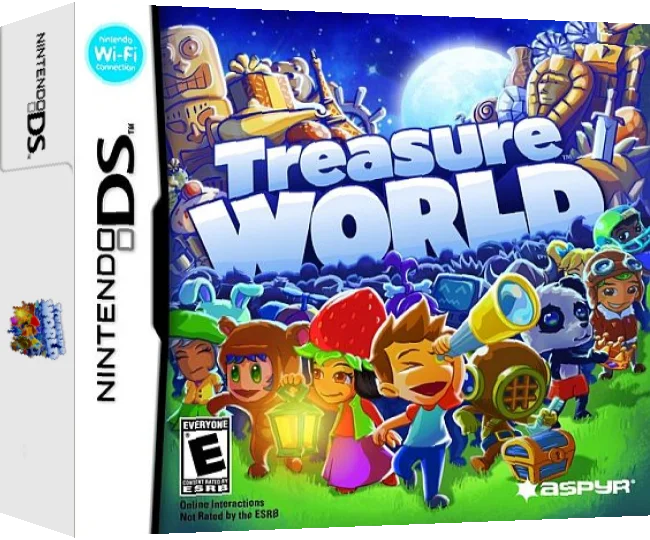 Treasure World — box-3D (US)