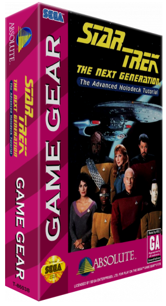 Star Trek - The Next Generation - The Advanced Holodeck Tutorial — box-3D (US)