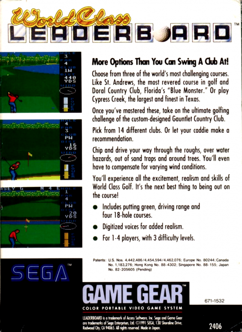 World Class Leader Board — box-2D-back (US)