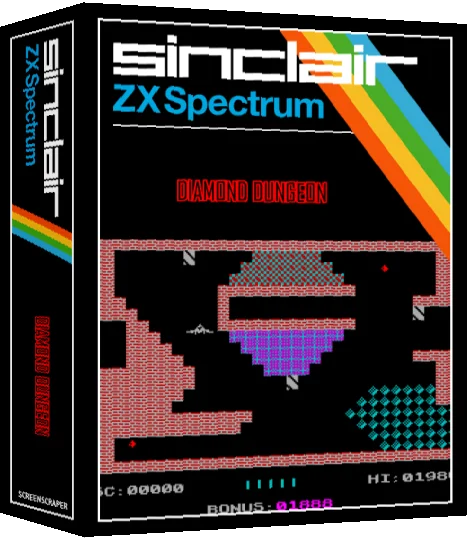 Diamond Dungeon — box-3D (SS)