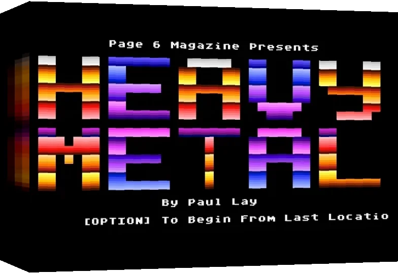 Heavy Metal — box-3D (WOR)