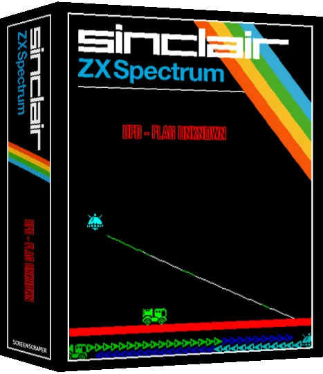 Ufo - Flag Unknown — box-3D (SS)