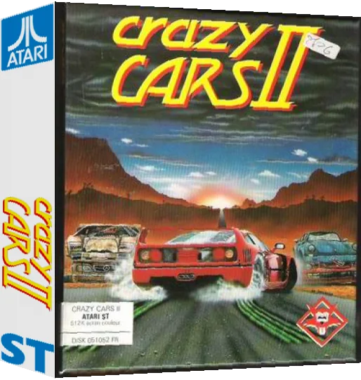 Crazy Cars 2 — box-3D (EU)