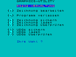 Graphics Utility — ss (DE)