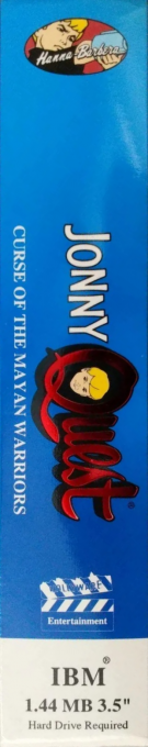 Jonny Quest - Curse Of The Mayan Warriors — box-2D-side (US)