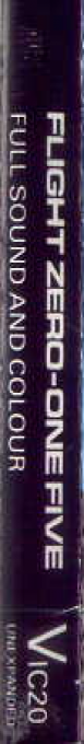 Flight Zero - One Five — box-2D-side (US)