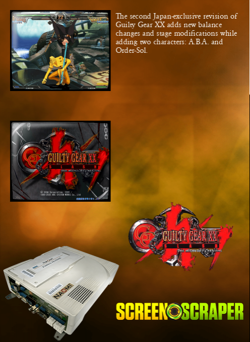 Guilty Gear XX Slash - The Midnight Carnival — box-2D-back (WOR)