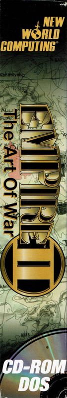 Empire 2 - The Art Of War — box-2D-side (US)