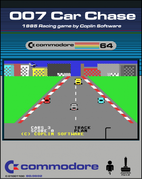 007 Car Chase — box-2D (CUS)