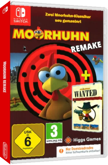 Moorhuhn Remake — box-3D (DE)