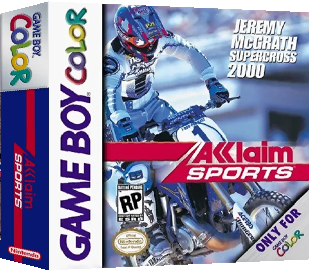 Jeremy McGrath Supercross 2000 — box-3D (US)