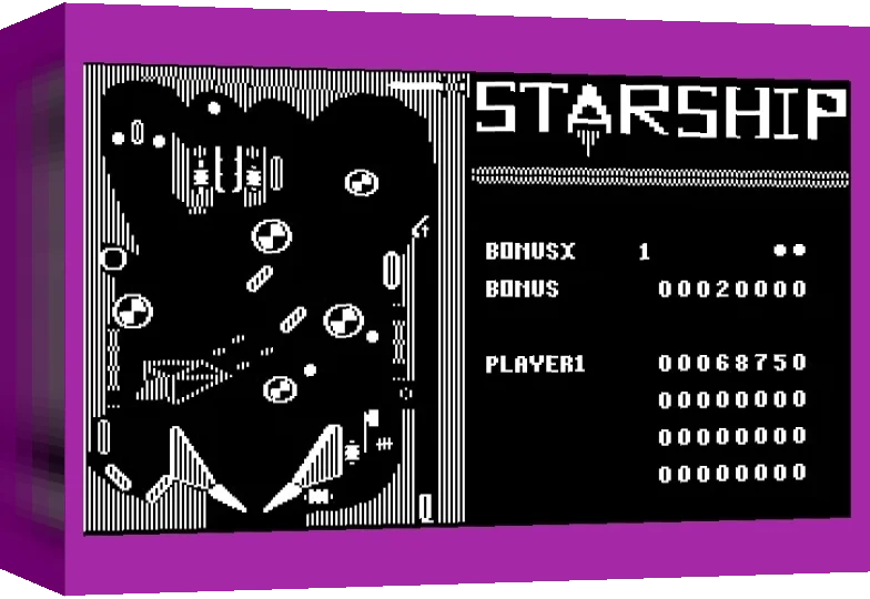 Starship Pinball — box-3D (WOR)