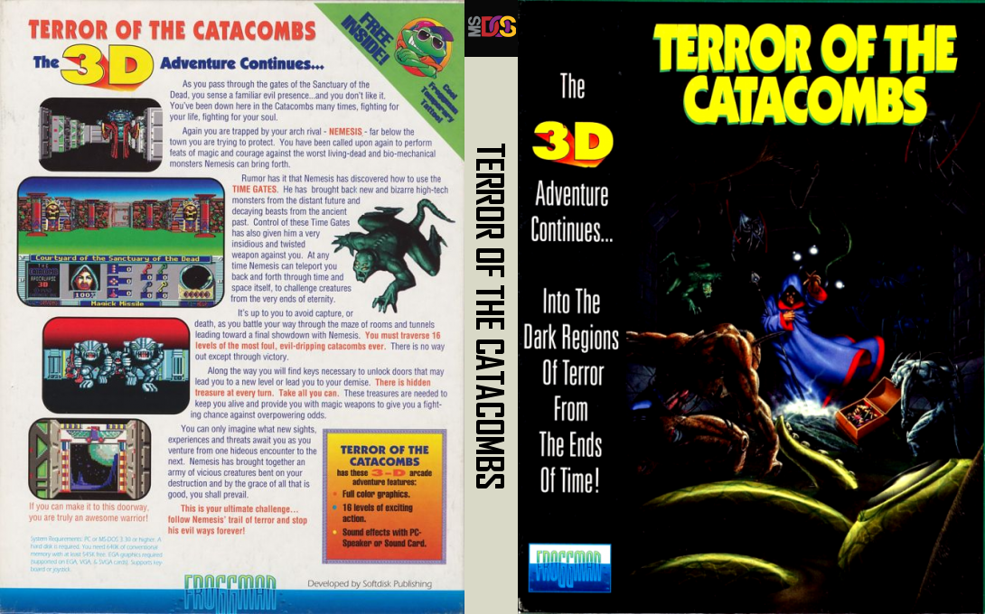 Terror Of The Catacombs — box-texture (US)