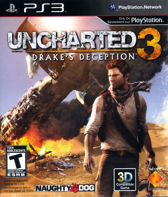 Uncharted 3 - Drake's Deception — box-2D (CA)