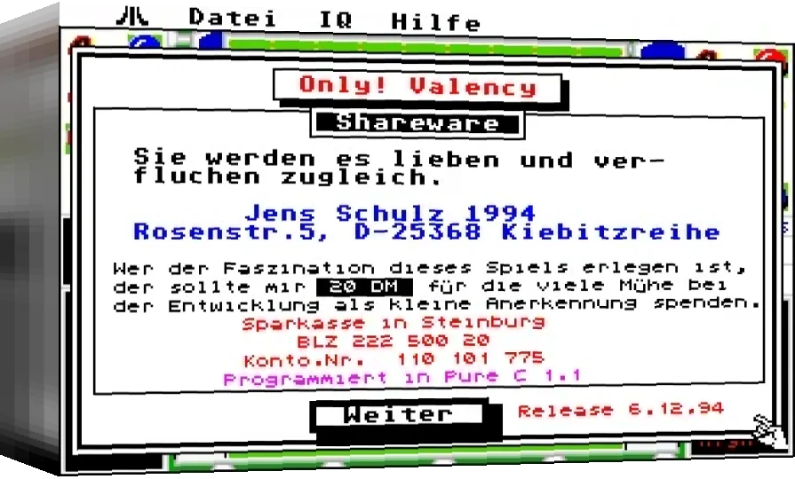 Only! Valency — box-3D (WOR)