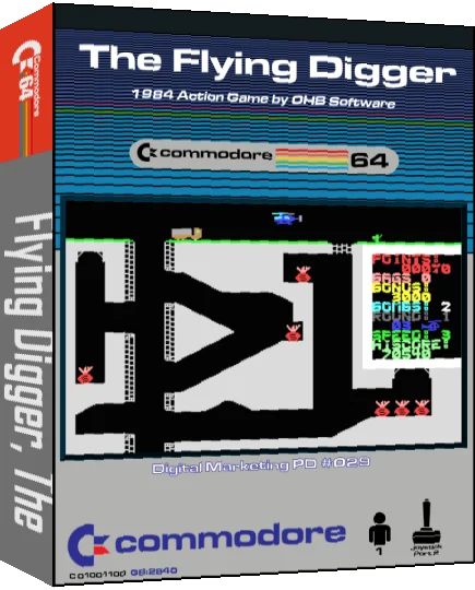 The Flying Digger — box-3D (CUS)
