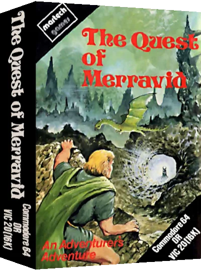 The Quest of Merravid — box-3D (EU)