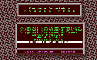 The Puzzle Page #152 — ss (WOR)