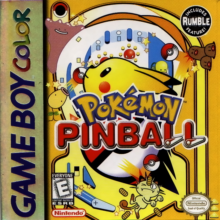 Pokémon Pinball box art