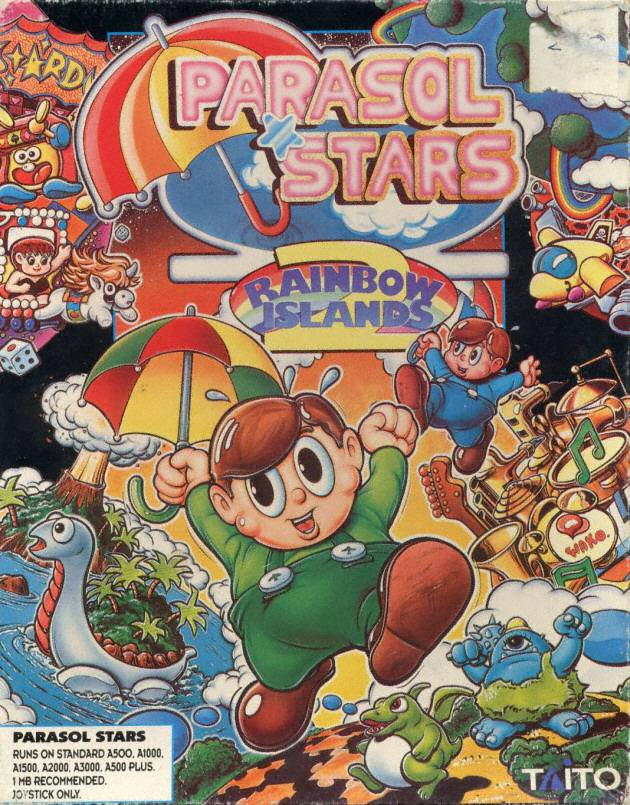 Parasol Stars - Rainbow Islands 2 box art
