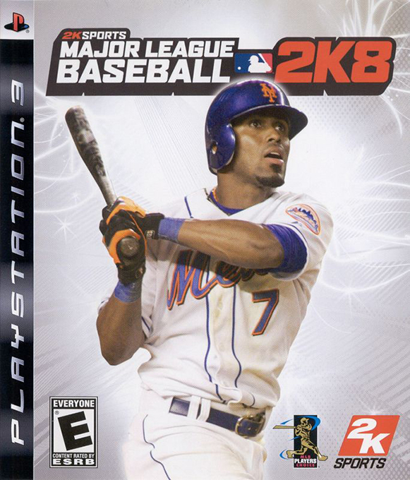 Major League Baseball 2K8 box art