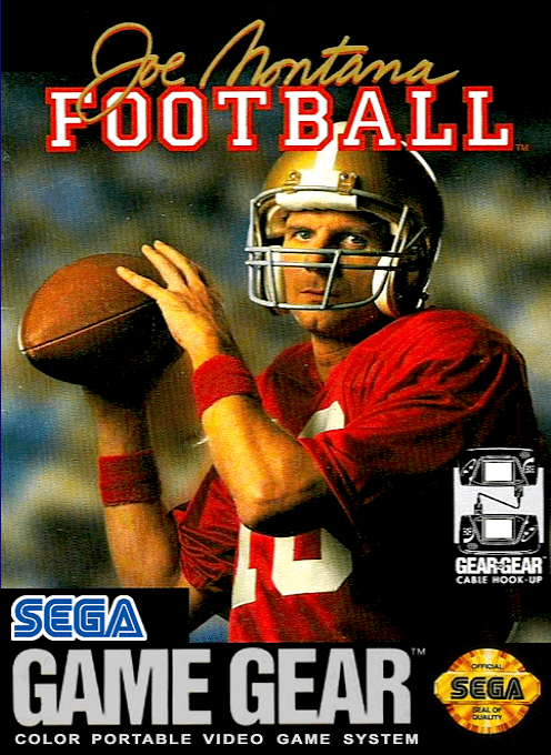 Joe Montana Football box art