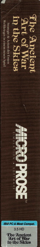 Ancient Art Of War In The Skies, The — box-2D-side (US)