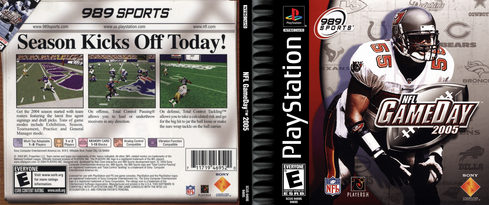 Nfl Gameday 2005 — box-texture (US)