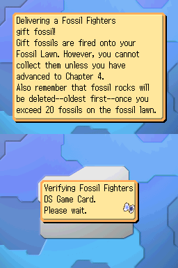Fossil Fighters - Gift Fossil - Earth — ss (US)