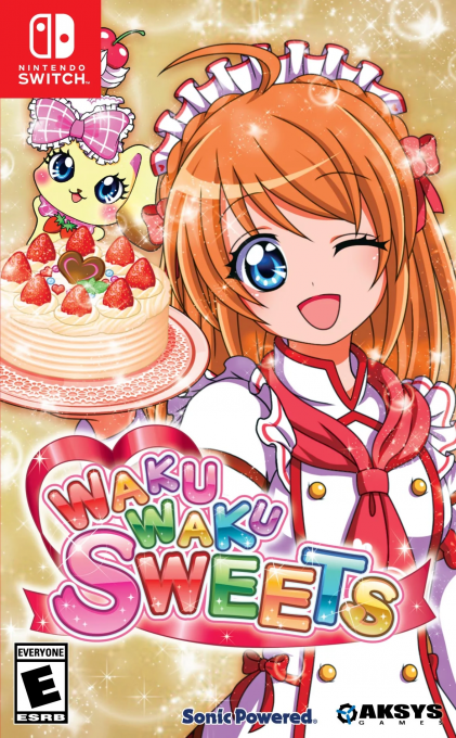 Waku Waku Sweets - Amai Okashi Ga Dekiru Kana? box art