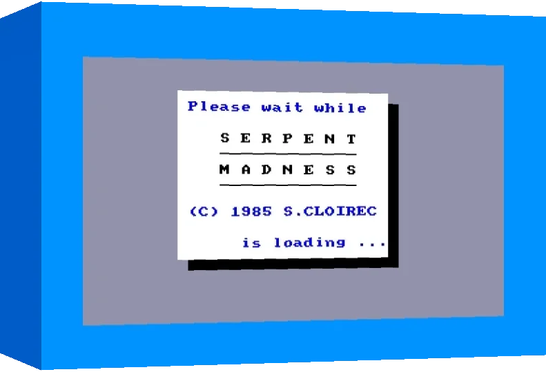 Serpent Madness — box-3D (WOR)