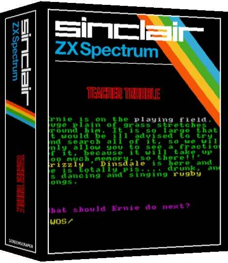 Teacher Trouble — box-3D (SS)