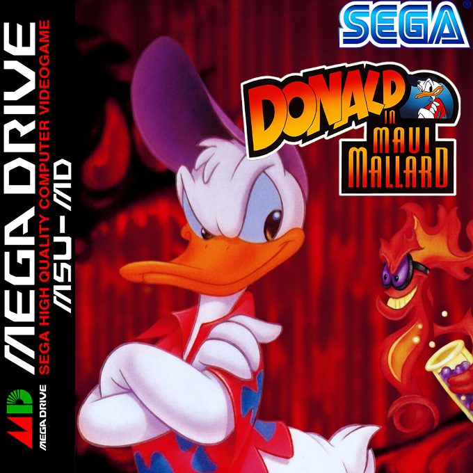 Donald in Maui Mallard box art