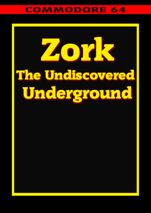 Zork : The Undiscovered Underground box art