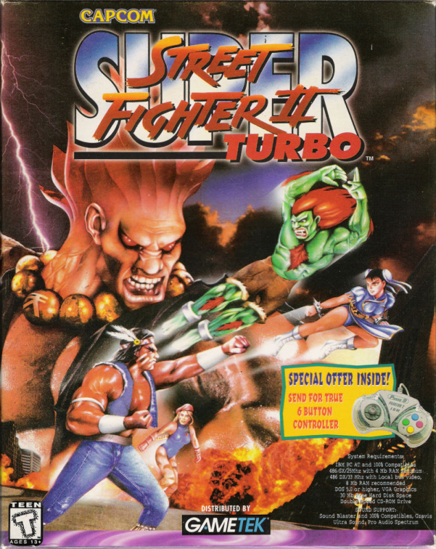 Super Street Fighter 2 Turbo box art