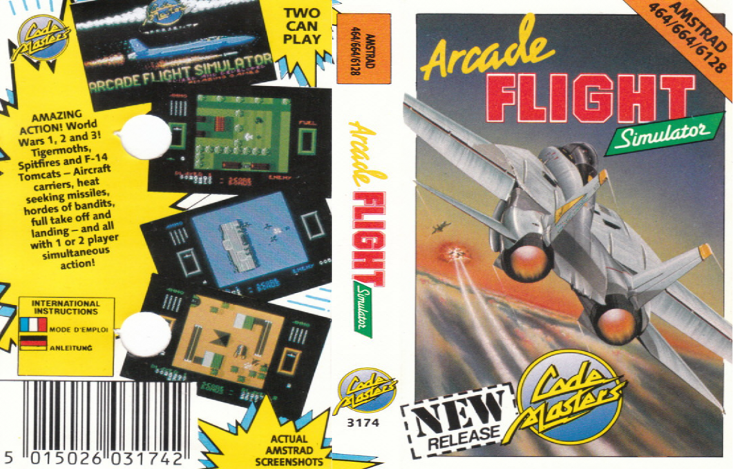 Arcade Flight Simulator — box-texture (EU)