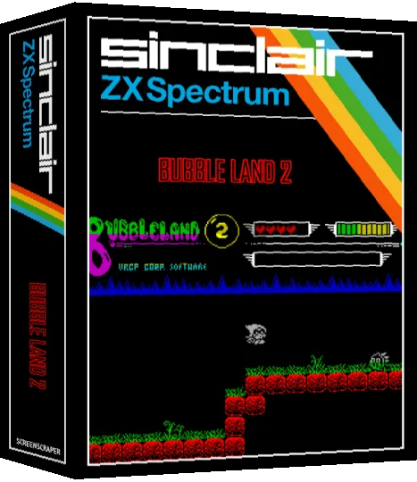Bubble Land 2 — box-3D (SS)